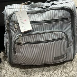NWT lily miles diaper bag/ back pack